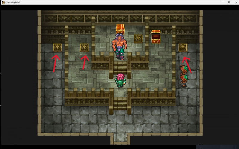 この巨人も戦闘中ユラユラ動いてる敵だった！