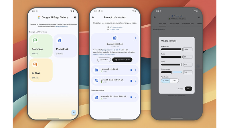 Google AI Edge Gallery