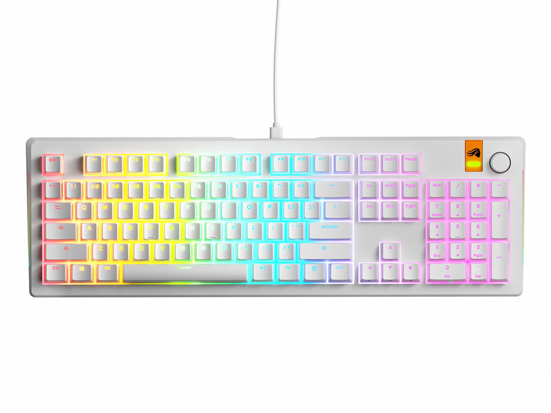 GMMK 3 HE 100% Prebuilt Wired White US