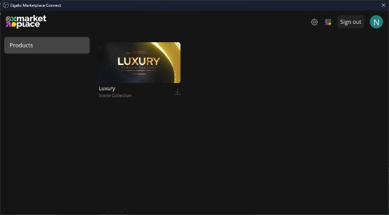 Marketplace Connect for OBS