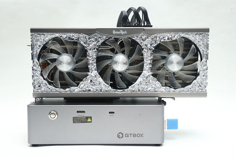 PalitのGeForce RTX 3080 Ti GameRockを搭載したところ