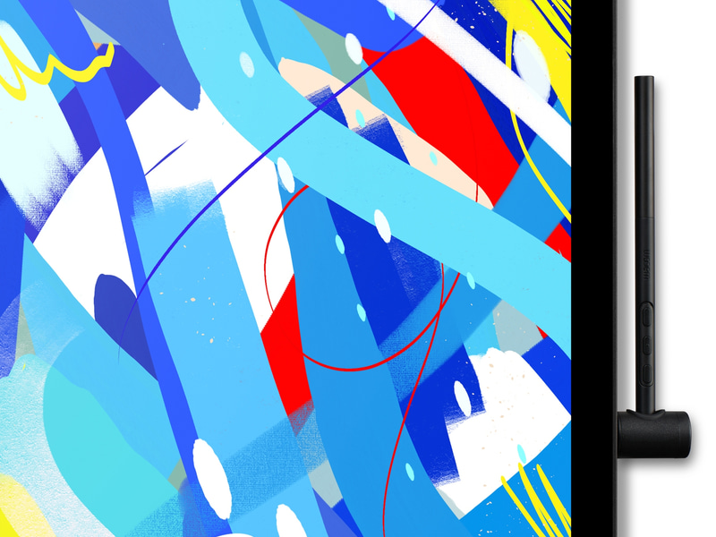 ペン立ては左右に設置できるようになった