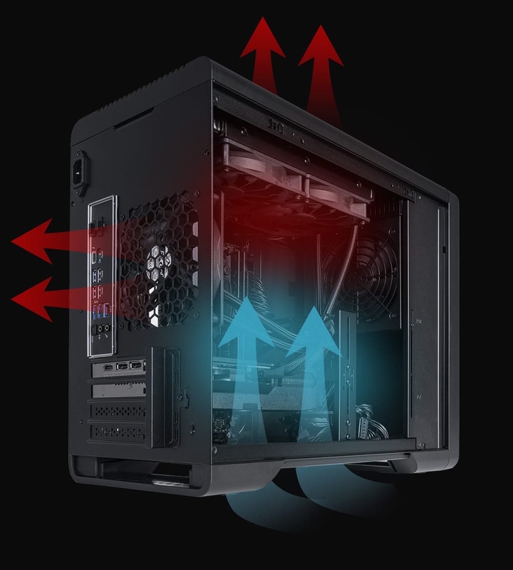 内部エアフロー