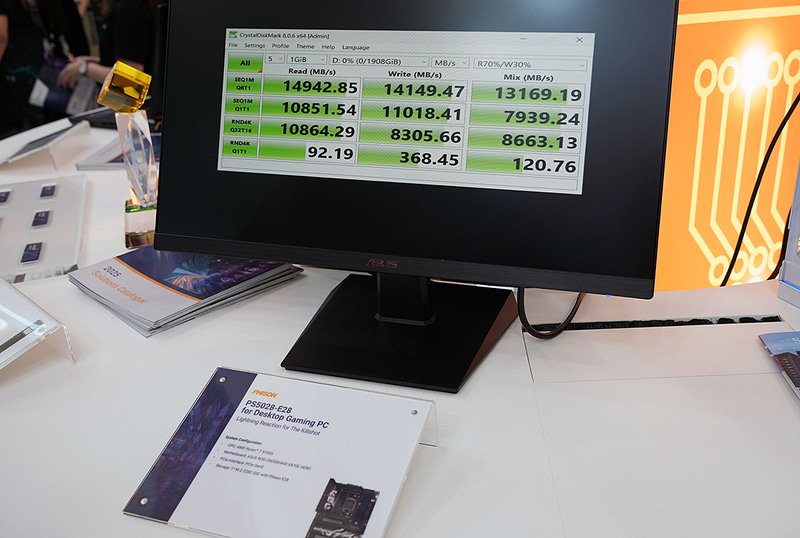 Ryzen 7 9700XとROG CROSSHAIR X870E HEROを使ったデモ環境
