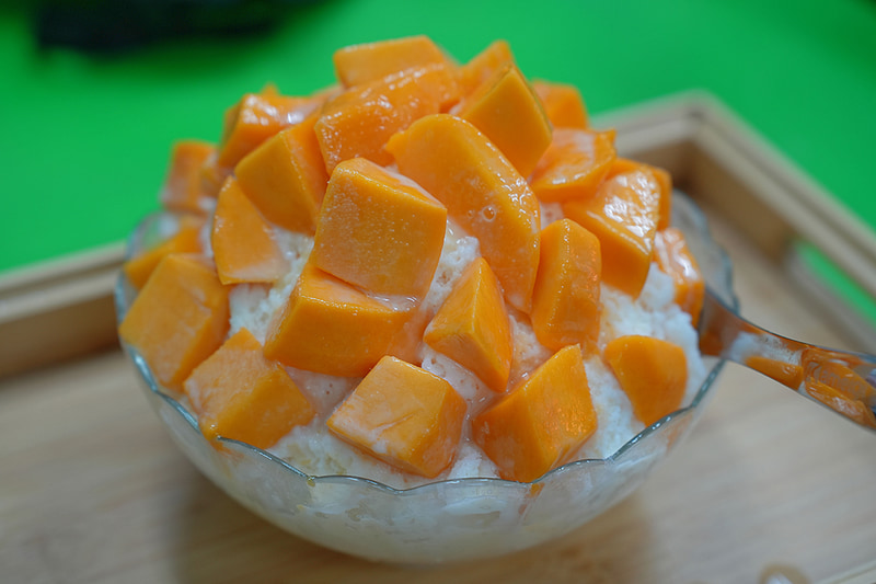 COMPUTEX期間中はアップルマンゴーの季節が始まる時期になるため、筆者はマンゴーがエネルギーになる