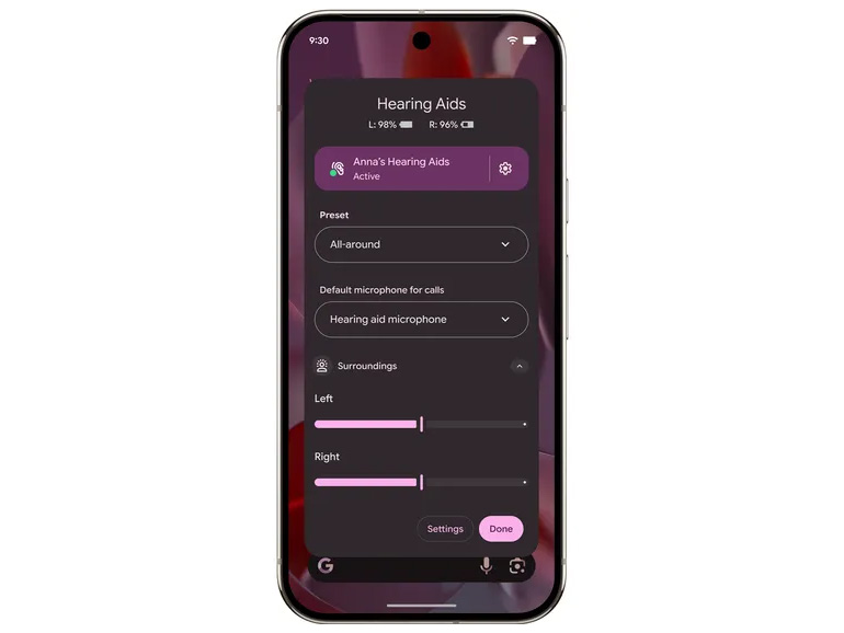 補聴器関連の機能強化も
