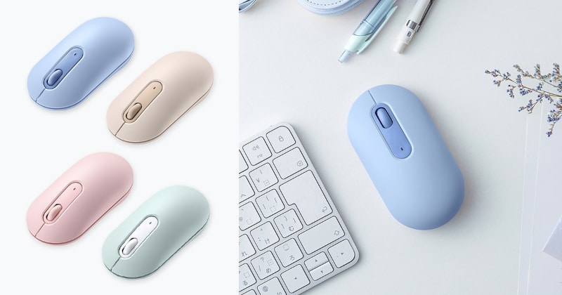 くすみカラーの中型サイズでデスクトップになじむ