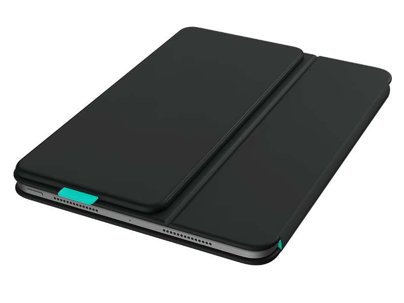 11型のキーボードを装着した状態