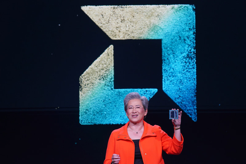 Instinct MI350シリーズを紹介するスー氏