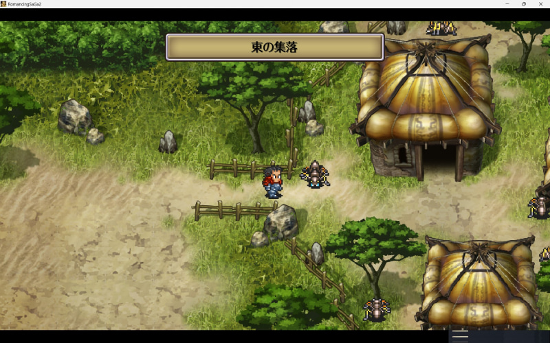 もうどこに何があるのか分からないや(笑)。しかも、全部同じ敵という気持ち悪い見た目の戦闘にも遭遇