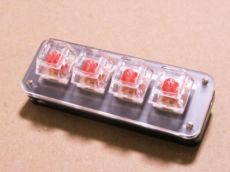 クリスタルの装着例