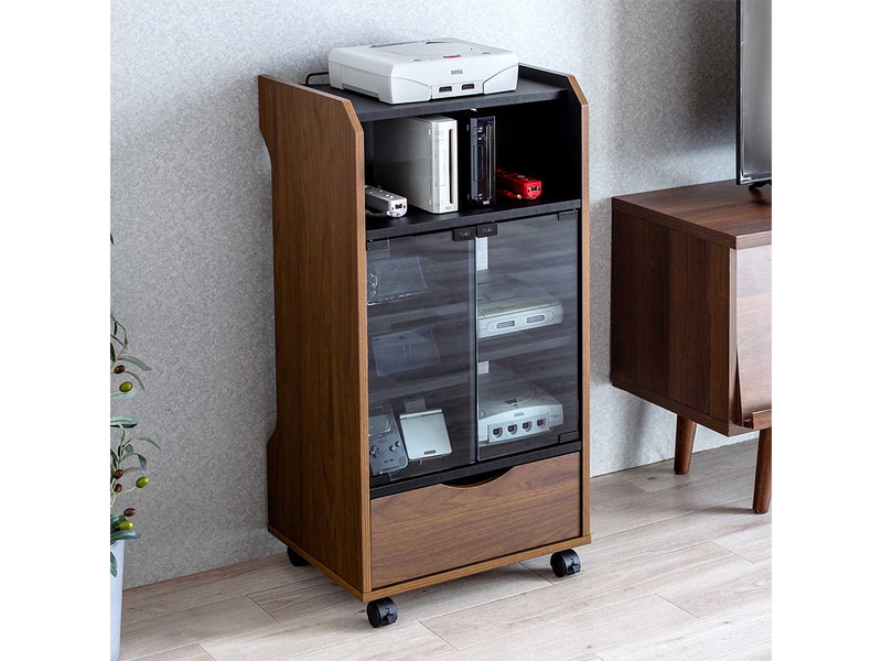 ゲームラックのイメージ