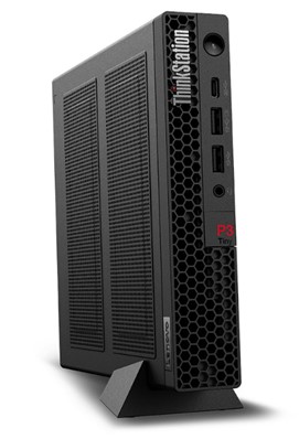左から順にThinkStation P3 Ultra SFF Gen 2、ThinkStation P3 Tiny Gen 2、ThinkStation P2 Tower Gen 2