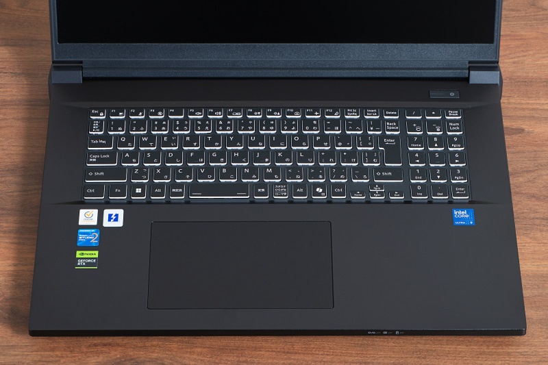 キーボードは104キー