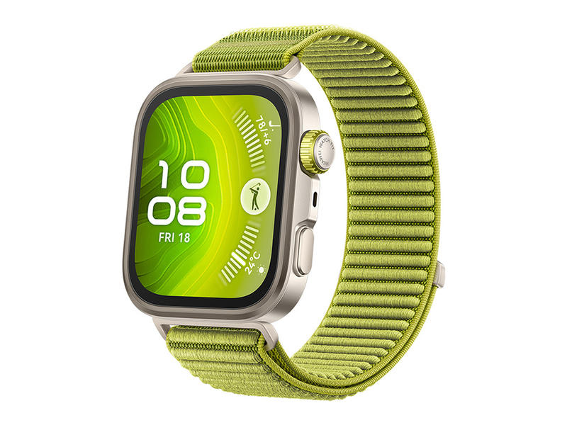 HUAWEI「HUAWEI WATCH FIT 4 Pro」。実売価格3万5,800円前後<br><a href="https://consumer.huawei.com/jp/wearables/watch-fit4-pro/" class="n" target="_blank">製品ページ</a>