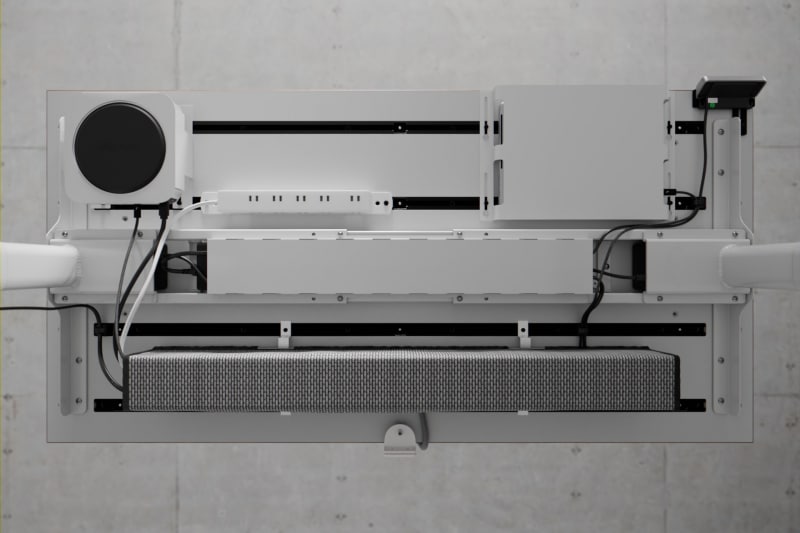 既存の4レーン配置