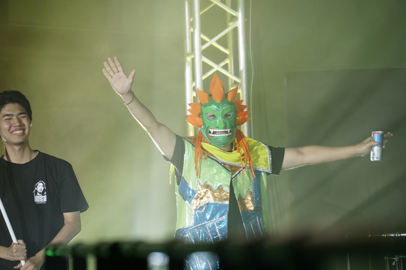 個性的だった各ペアの入場シーン