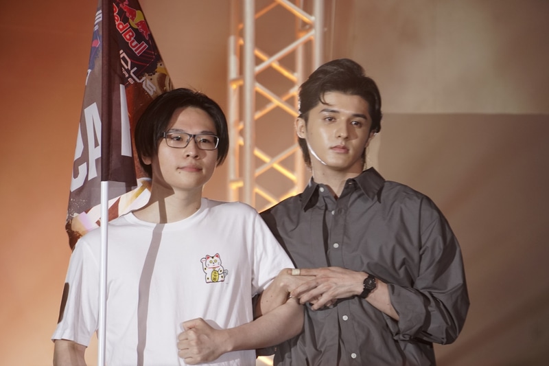 個性的だった各ペアの入場シーン