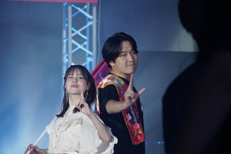 個性的だった各ペアの入場シーン