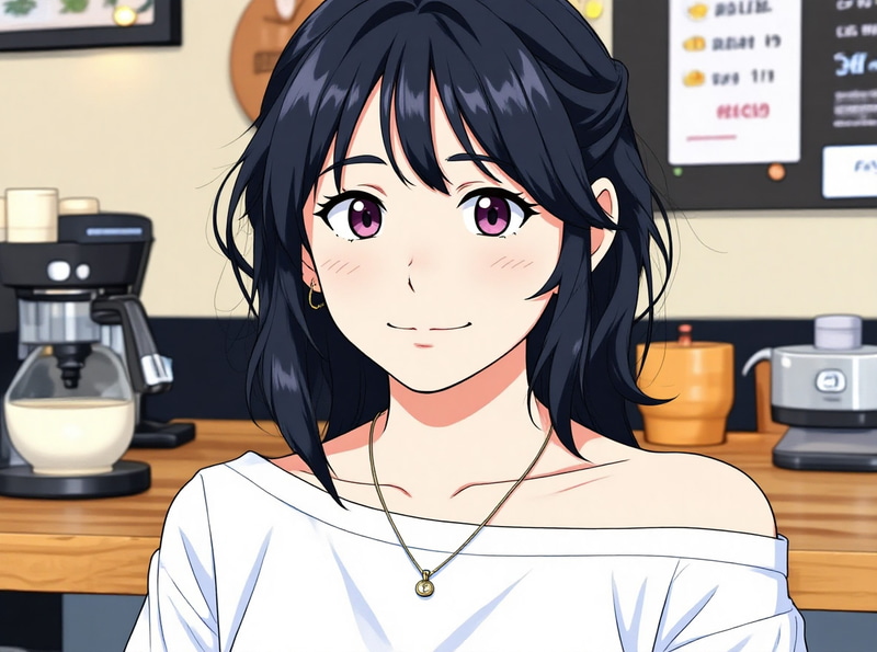 Converted to anime style