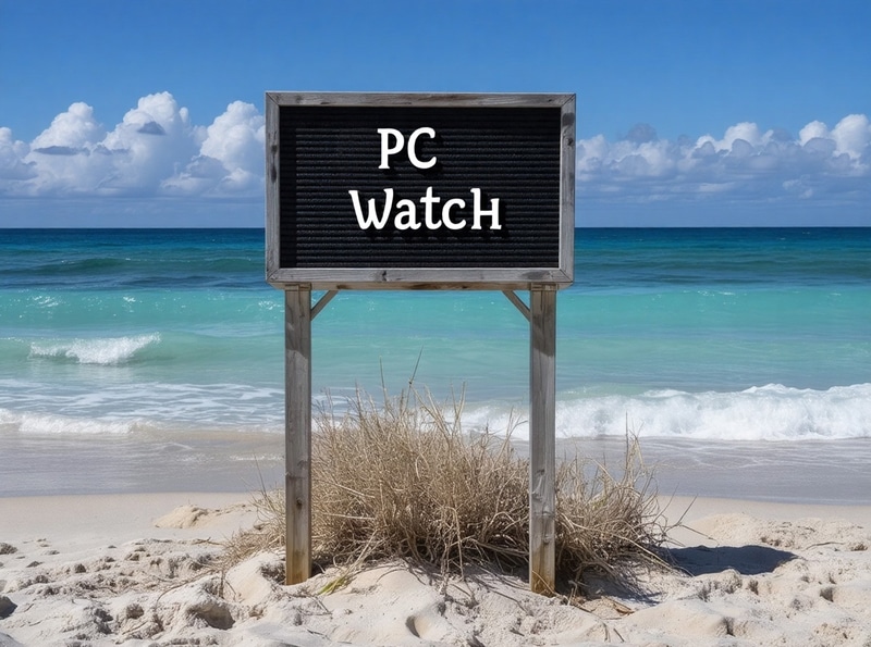 at summer replaced with PC Watch