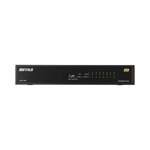 バッファローハブ8ポート 10ベース バッファロー（Buffalo） 10Gbps