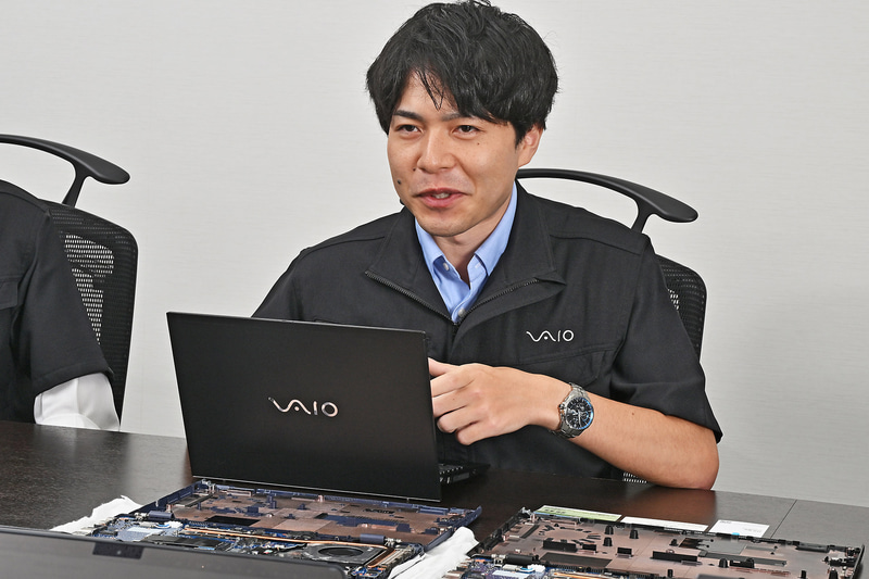 開発本部エレクトリカルプロジェクトリーダーの清水貴裕氏。電気設計を担当