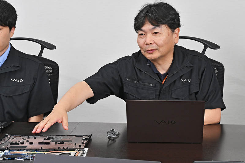 開発本部プロジェクトリーダーの市川英志氏。生産数の多さもコスト低減につながっている、と語る