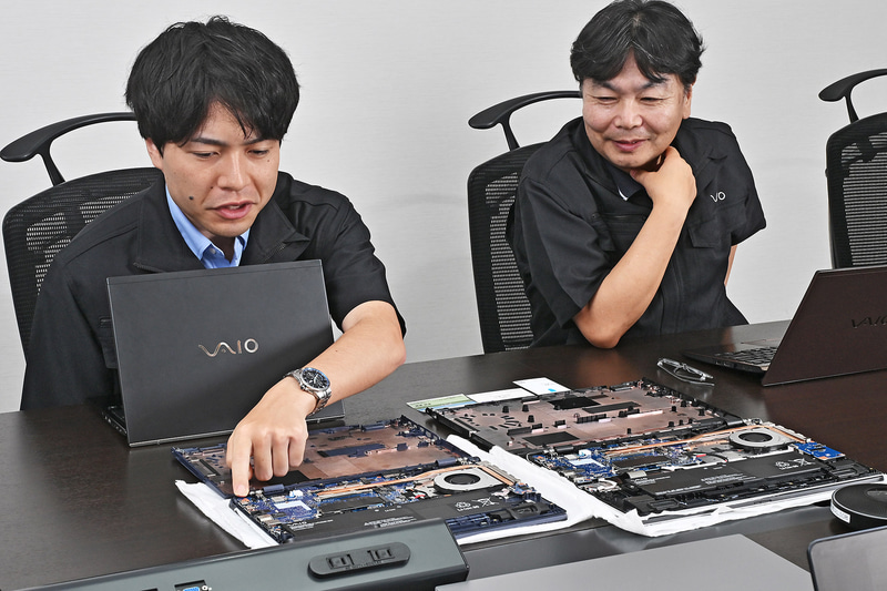 異なる機種の開発であっても「ワンチーム」の意識で取り組んでいると話す