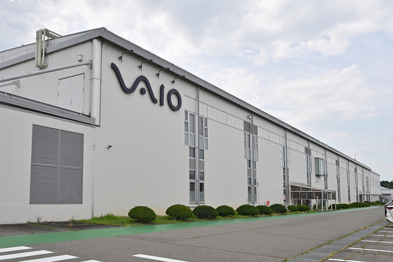 長野県安曇野のVAIO本社工場
