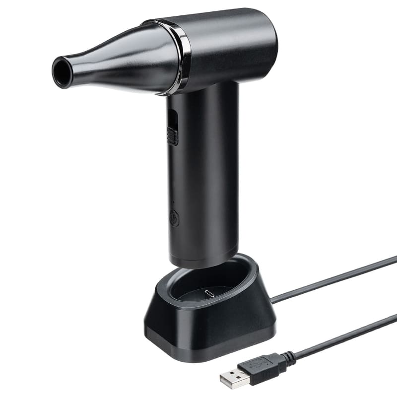 本体を立てて保管しておける充電スタンドが付属