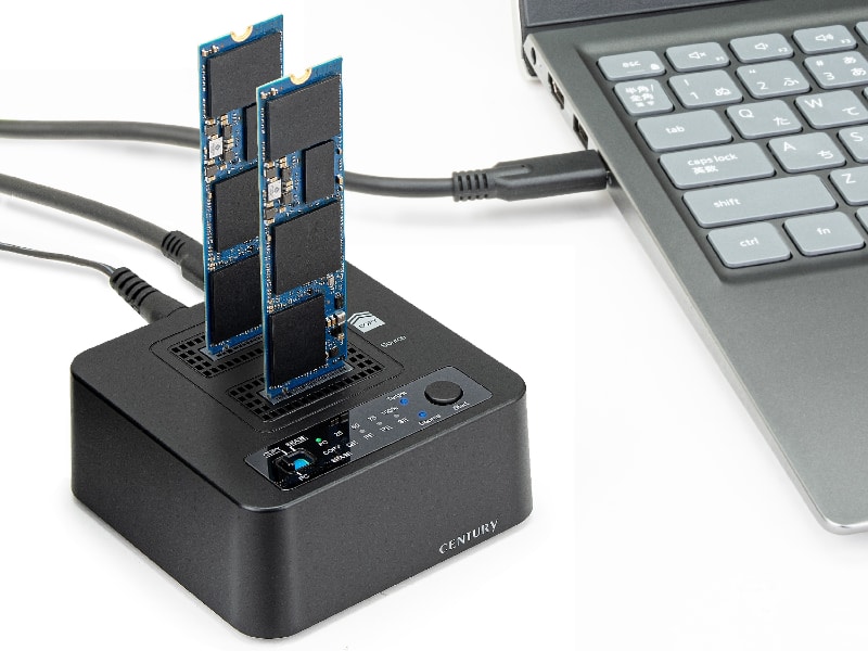 裸族のお立ち台 NVMe クローン&イレーサー