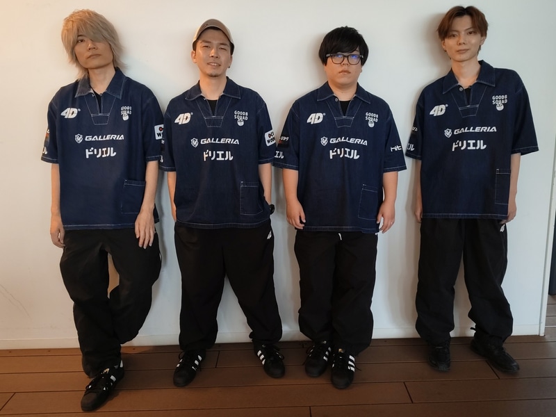 Good 8 Squadのメンバーは、ぷげら、ガチくん、カワノ、さはら