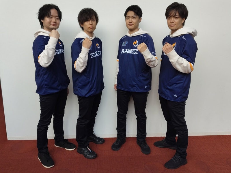 名古屋NTP OJAのメンバーは、KEI.B、Seiya、大谷、もっちー