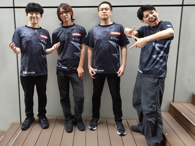 CAG OSAKAのメンバーはフェン様、えいた、うりょ、高木