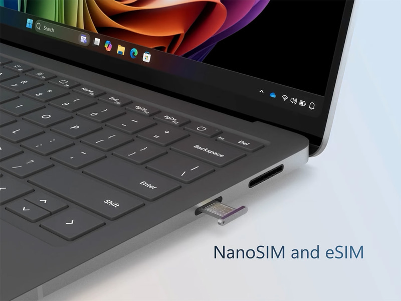 SIMはNano SIMとeSIMの両方をサポート