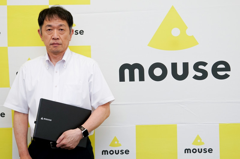 マウスコンピューター代表取締役社長の軣秀樹氏