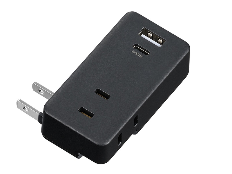 極小USBタップ2個口PD20W