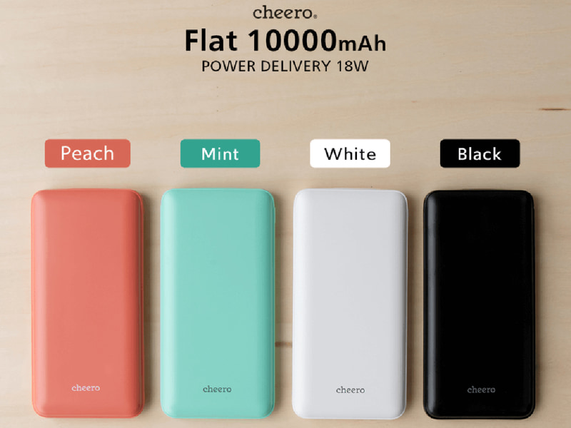 リコール対象となっているcheero Flat 10000mAh
