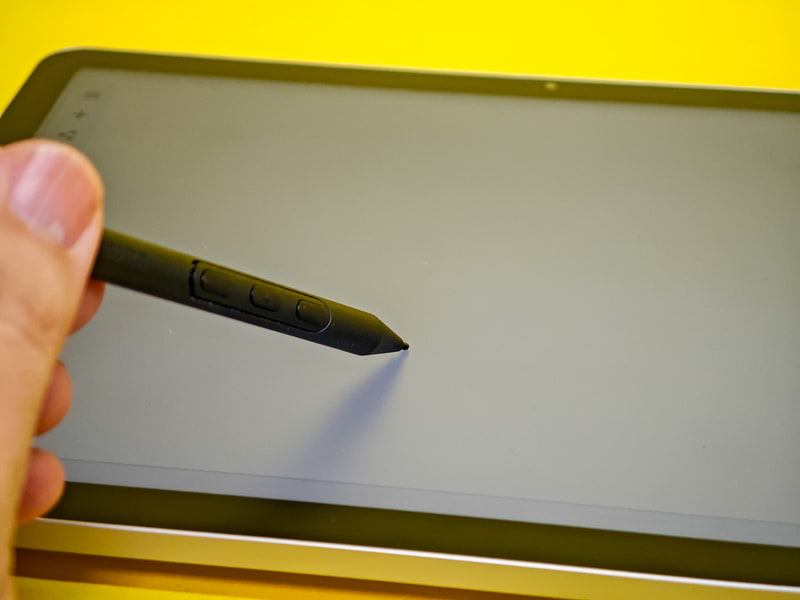 画面消灯状態でデジタイザペンを長押しでWacom Canvasが起動する