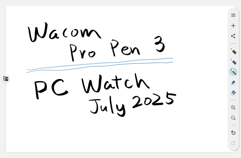 Wacom Canvasのメニューは左右にどちらにも置ける