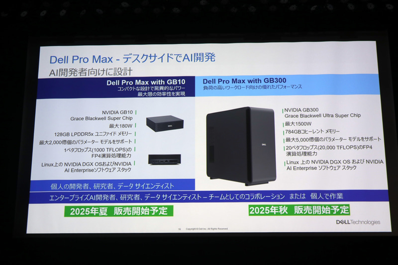 2025年下半期発売予定の新製品