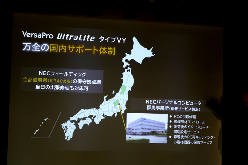 サポート体制の充実