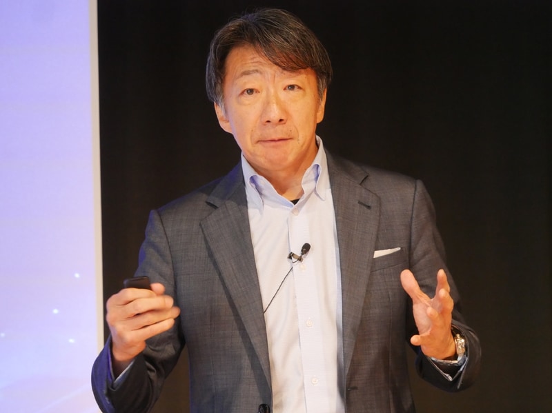 NECパーソナルコンピュータ代表取締役執行役員社長の檜山太郎氏