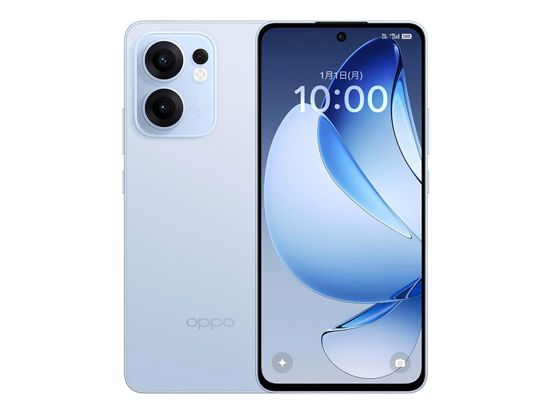 OPPO「OPPO Reno13 A」。実売価格は4万4,400円前後<br><a href="https://www.oppo.com/jp/smartphones/series-reno/reno13-a/" class="n" target="_blank">OPPO Reno13 A</a>