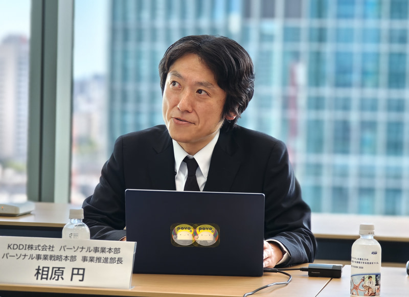 KDDI株式会社パーソナル事業本部パーソナル事業戦略本部推進本部長の相原円氏