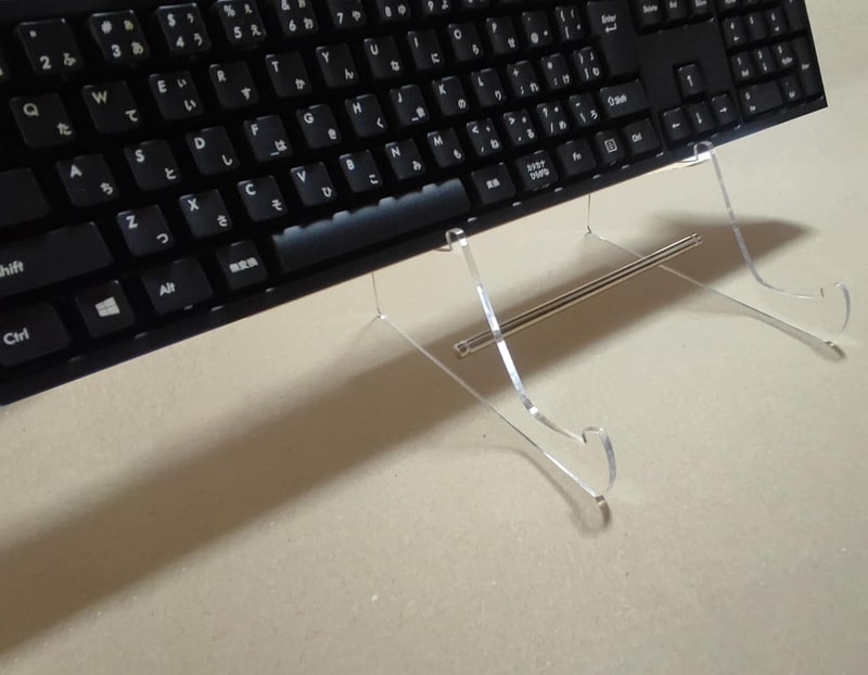 大型のキーボードやノートPCなども利用可能