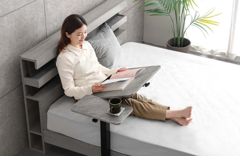 ソファやベッドでも使いやすい