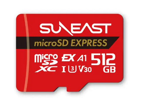 Nintendo Switch 赤　512GB microSDカード付き SUNEAST、Nintendo Switch 2動作確認済みmicroSD Expressカード