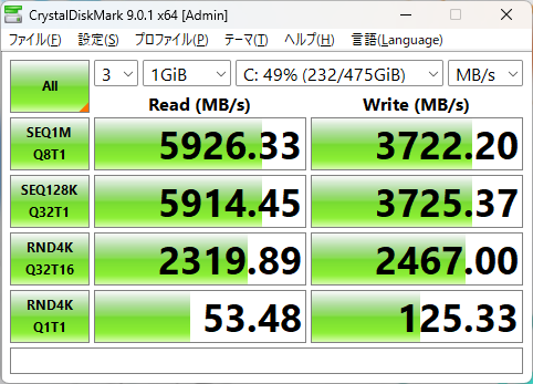 CrystalDiskMark 9.0.1